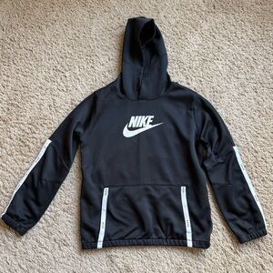 Nike Kids Black and White hoodie